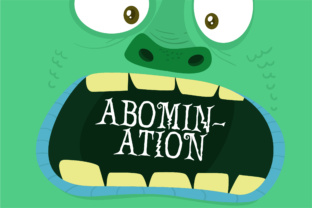 Abomination Font: A Gothic Typeface for Memorable Branding