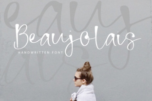 Beaujolais Font: A Feminine Script for Editorial Design