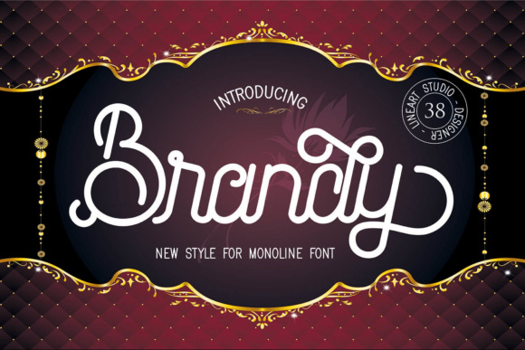Brandy Font: A Professional Script Typeface for Business Branding