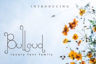 Bulleud Font for Creative Makers and Shop Owners