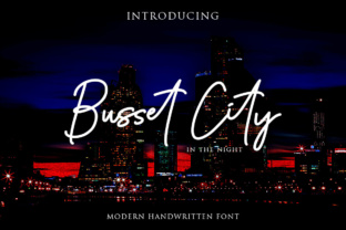 Busset City Font for Polished Branding and Creative Projects