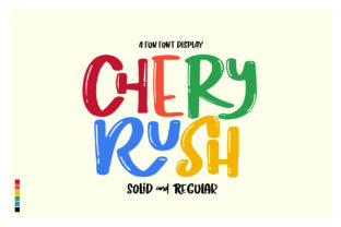 Chery Rush Font for Playful Web Design and Branding