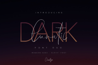 Dark Lunatic Duo: A Font That Elevates Your Brand's Visual Story