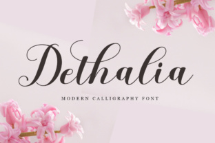 Dethalia Script Font for a Polished Brand Look