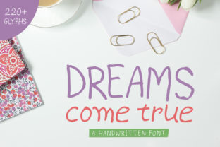 Dreams Come True Font for Web Design Projects