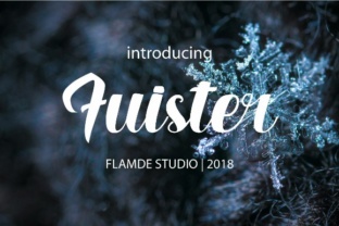 Fuister Script: A Bold Handwritten Font for Branding Projects