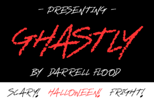 Ghastly Font for Halloween-Themed Design Projects