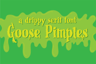 Goose Pimples Font for Editorial Design and Content Branding