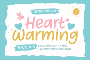 Heart Warming Font: A Playful Script for Editorial Design