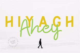 Hiyagh Ahey Font for Web Design and Branding