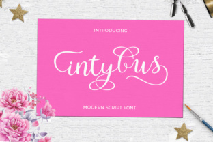Intybus Script: A Modern Handwritten Font for Editorial Design