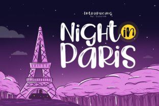 Night in Paris Typeface for Web Design Projects