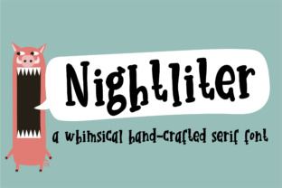 Nightliter Font: A Script Handwritten Typeface for Memorable Branding