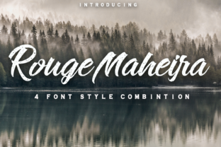 Rouge Maheira: A Script Font for Modern Editorial Design