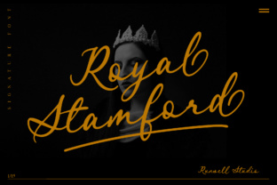 Royal Stamford Font: A Classy Handwriting Typeface for Business Branding