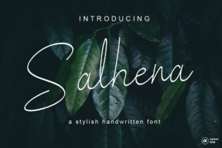 Salhena Font — Modern Script for Stylish Web Designs