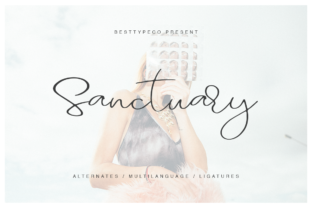 Sanctuary Font: Elegant Script for Web Design