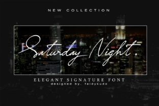 Saturday Night Font Elevates Brand Visuals