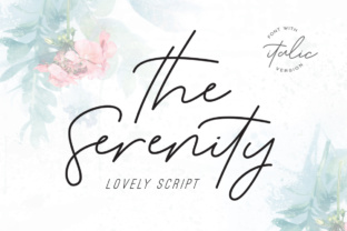 Serenity Script: The Elegant Font for Captivating Campaigns