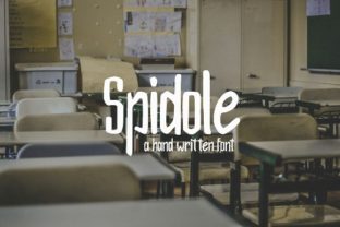 Spidole Font: A Striking Script for Editorial Design