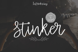 Stinker Font: A Handwritten Typeface for Editorial Design